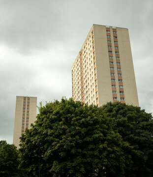 Residential Tower Blocks In Glasgow