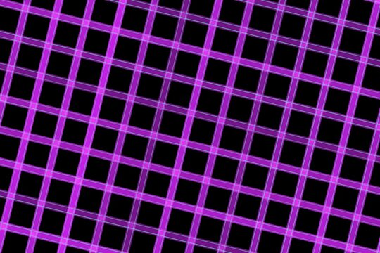 Neon purple grid pattern on black background