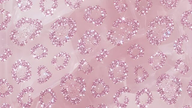 핑크 블랙 레오파드 도트 점박이 땡땡이 폴카 키치 패턴Pink black leopard dot dot polka kitsch pattern	