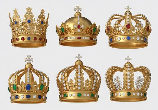 Gilded Majesty: A Symphony of Crowns