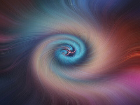 Abstract colorful light swirl vortex background