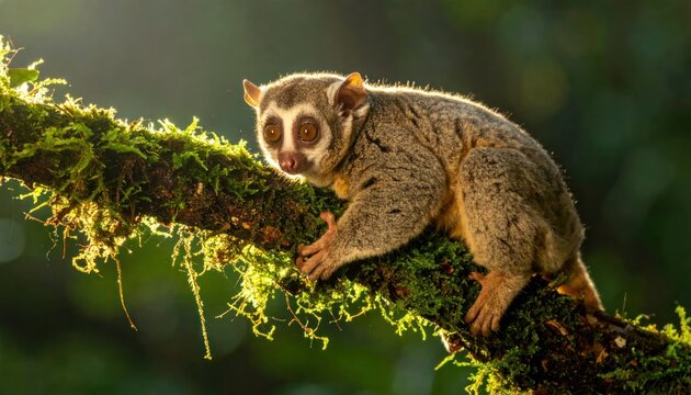 lemur on tree