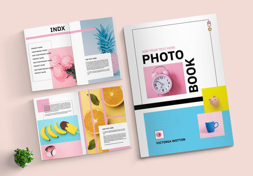 Modern Colorful Photo Book Template