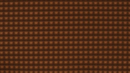 Naklejka premium Brown Quilted Leather Texture