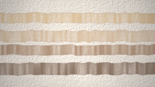 Wavy Stripes of Beige and Brown Tones