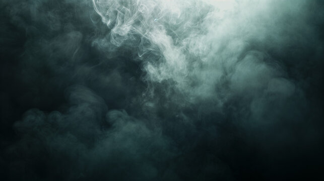 Dark Moody Smoke Texture with Soft Light High Quality Cinematic Fog Background