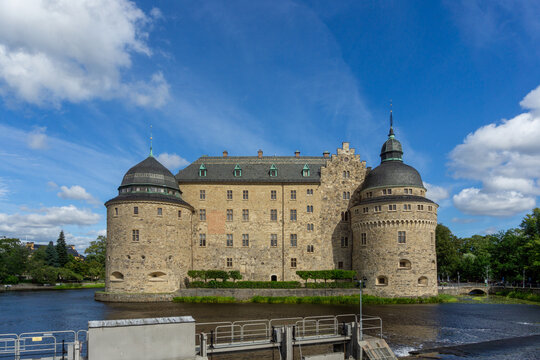 &Ouml;rebro Castle Sweden historical medieval landmark architecture