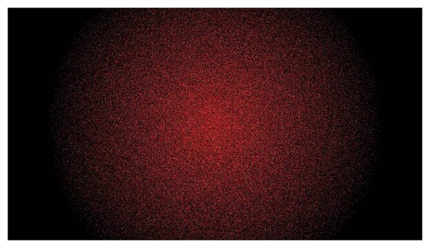 Deep red circular glow grainy gradient background with dark vignette noise texture