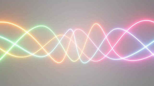 Connected Light Arc Language Learning Global Background