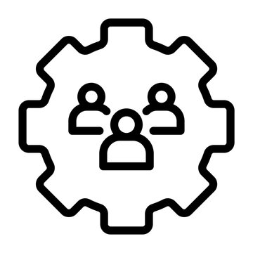 Teamwork Operations Gear Icon