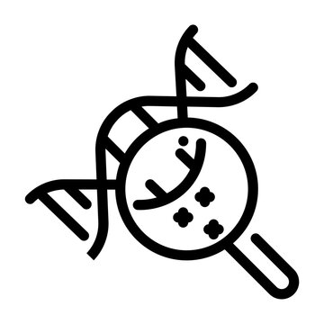 DNA Modification and Genetic Research Icon