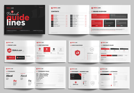 Corporate Brand Guideline Template