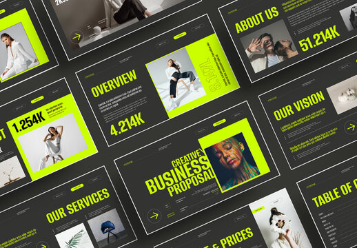 Creative Business Proposal Presentation Template