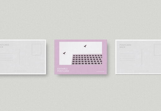 Postcard PSD Mockup Template