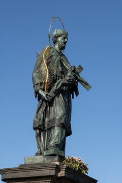 Statue of John of Nepomuk in Prague