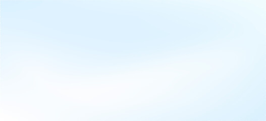 Soft cloud blue white gradient abstract background, blurred smooth wavy blue wallpaper © HASIP