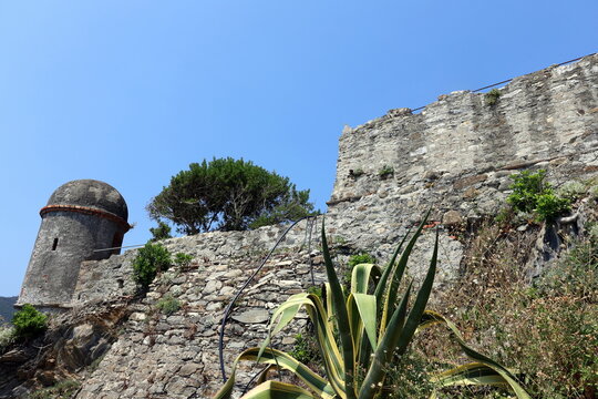 Fortezza di Villafranca in Moneglia, Ligurien
