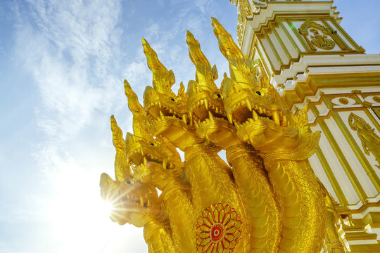 The beauty Naga (mythical serpent) of Phra That Phanom in Nakhon Phanom province makes it one of the must-visit places in northeastern Thailand.