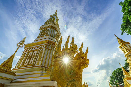 The beauty Naga (mythical serpent) of Phra That Phanom in Nakhon Phanom province makes it one of the must-visit places in northeastern Thailand.
