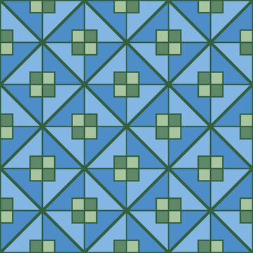 geometric tile pattern 