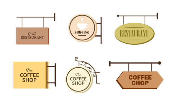 Restaurant and Coffee Shop Signs