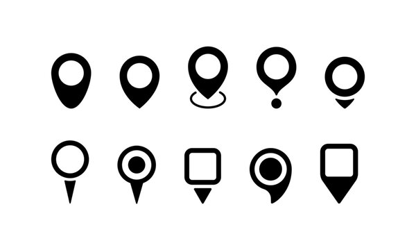 Location Pin Icons Collection