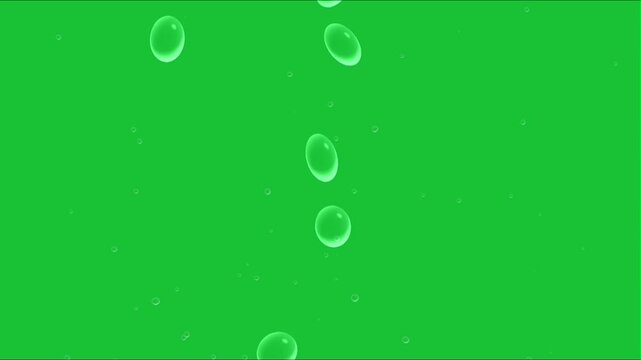soap bubble green screen footage, perfect for templates, editing, creator content, etc