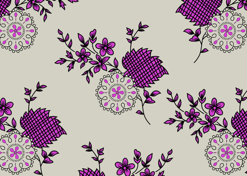Textile digital design motifs pattern ikat rugs paisley front back and dupatta and baroque etc.