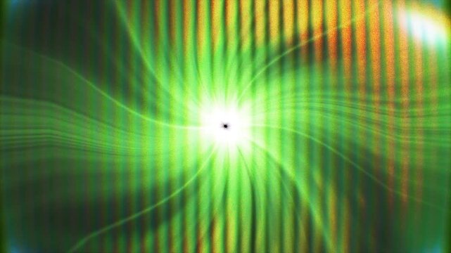 Abstract radial spinning rays with retro tv scanlines. Excellent for mind control concepts, vintage tech, or psychedelic background designs.