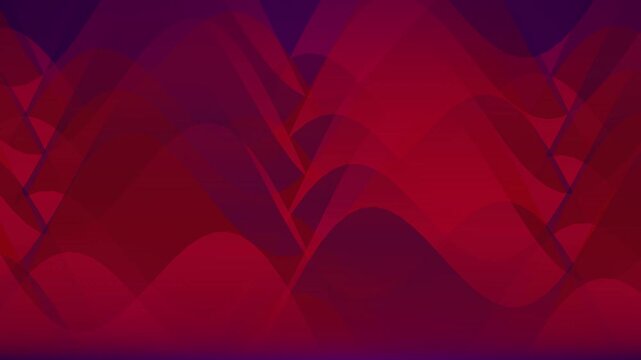 Abstract dark purple and red wave pattern background with elegant fluid motion design