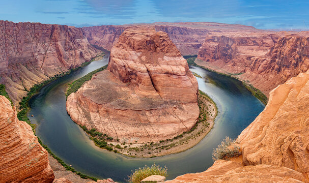 horseshoe bend in page, Arizona, river colorado