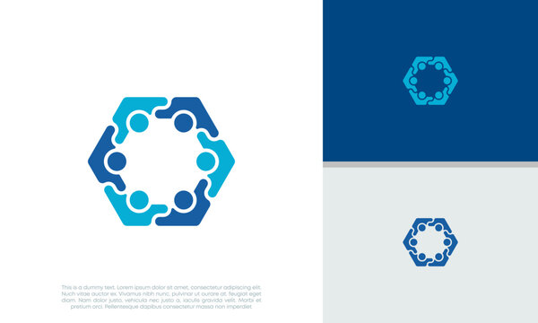 Human Resources Consulting Company, Global Community Logo	
