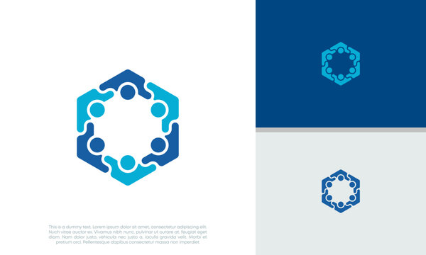 Human Resources Consulting Company, Global Community Logo	
