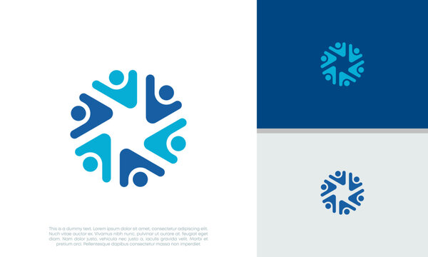 Human Resources Consulting Company, Global Community Logo	
