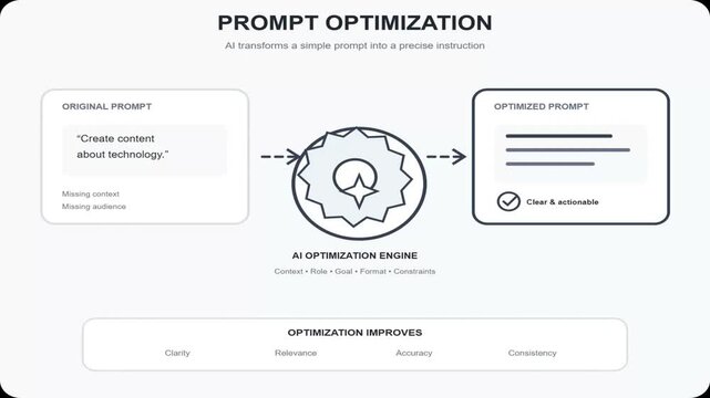 Prompt Optimization AI Workflow and Performance