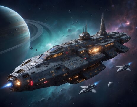 Space exploration fleet