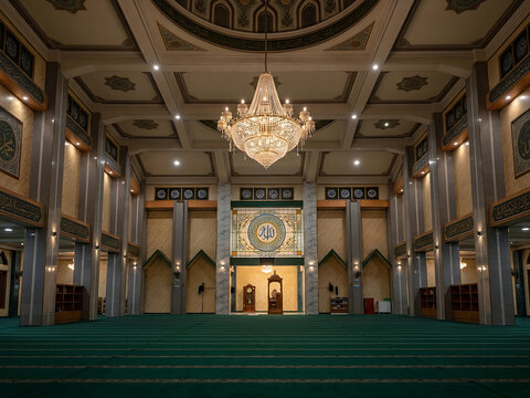 interior of a mosque