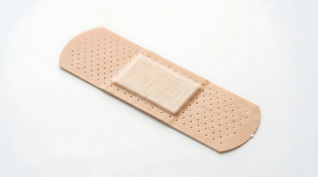 A single adhesive bandage for small cuts and minor skin wounds
