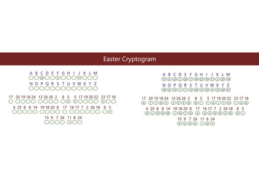 Thanksgiving cryptogram letter puzzle worksheet with unsolved template and solved answer key for educational activity