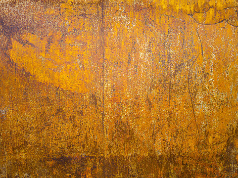 Abstract Rusted Metal Texture Background