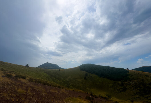 The Puy de Dome in Auvergne 