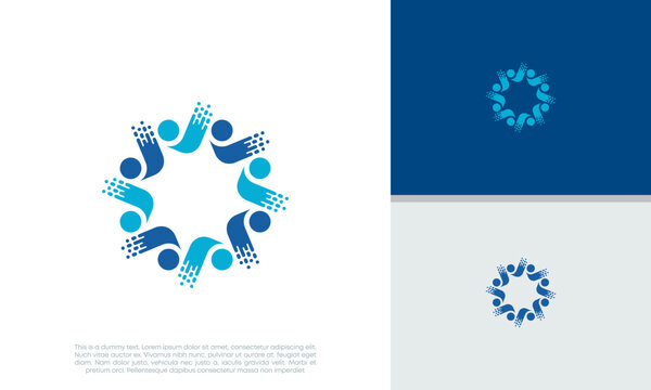Human Resources Consulting Company, Global Community Logo	
