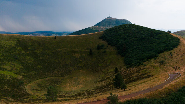The Puy de Dome in Auvergne 