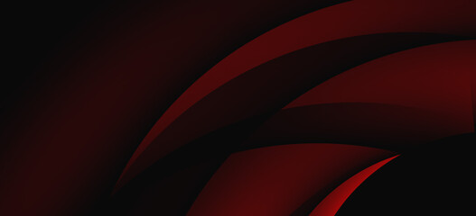 Modern abstract white and red background with 3D Overlap layers effect. Graphic design elements.