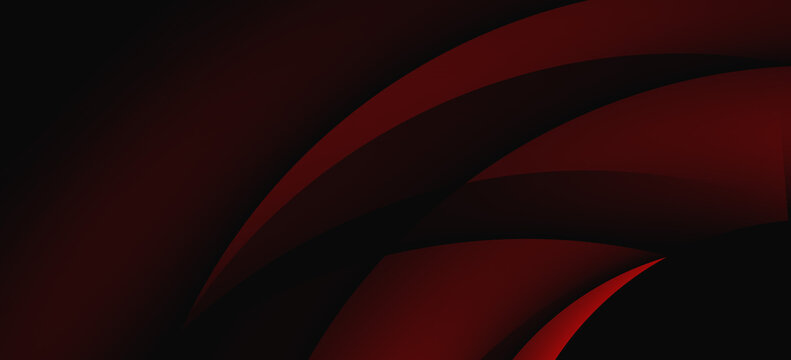 Modern abstract white and red background with 3D Overlap layers effect. Graphic design elements.