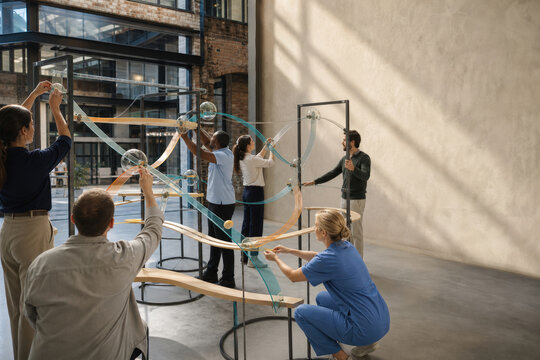 Cross Sector Innovation Installation with Collaborative Design Team