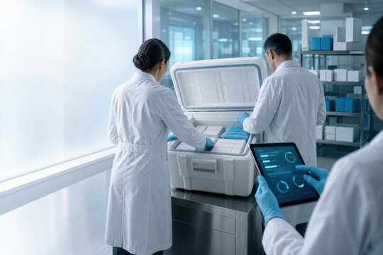 Pharmaceutical Cold Chain Coordination with Temperature Controlled Logistics
