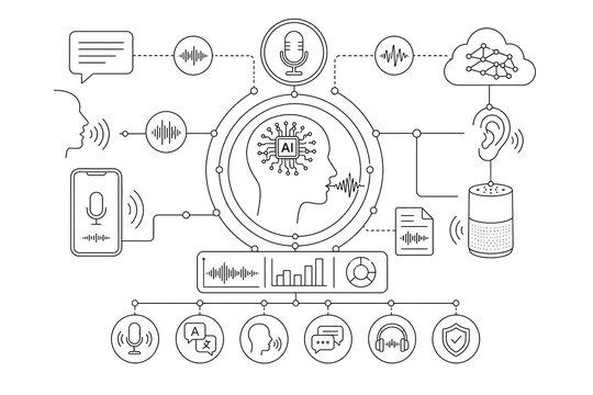 AI voice recognition, voice recognition, artificial intelligence, speech recognition, AI technology, voice technology, speech technology, natural language processing, NLP, machine learning, conversati