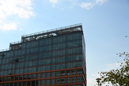DXC Technology Office Building with Corporate Logo