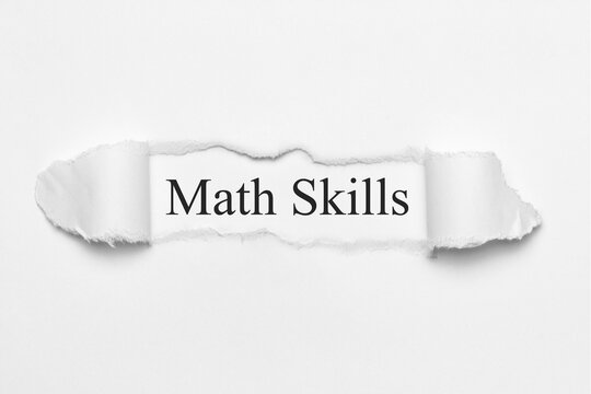 Math Skills	

